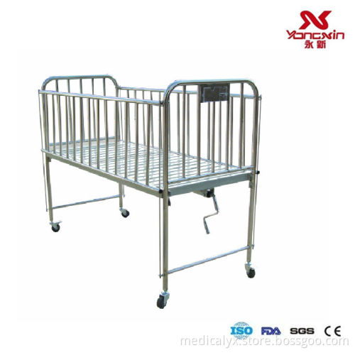 Stainless Steel Children's Bed (single crank)